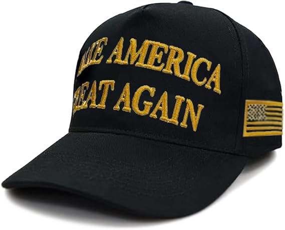 2024 America Great Gold MAGA Gold Hat USA Embroidered Trump Baseball Caps
