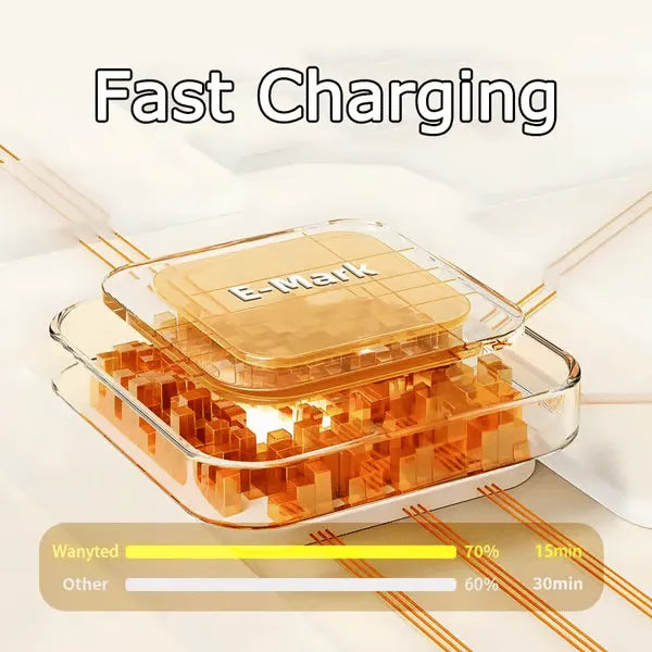 Last Day 50% OFF🔥4-in-1 USB Charging Cable mFish Fast Charging MAX 240W