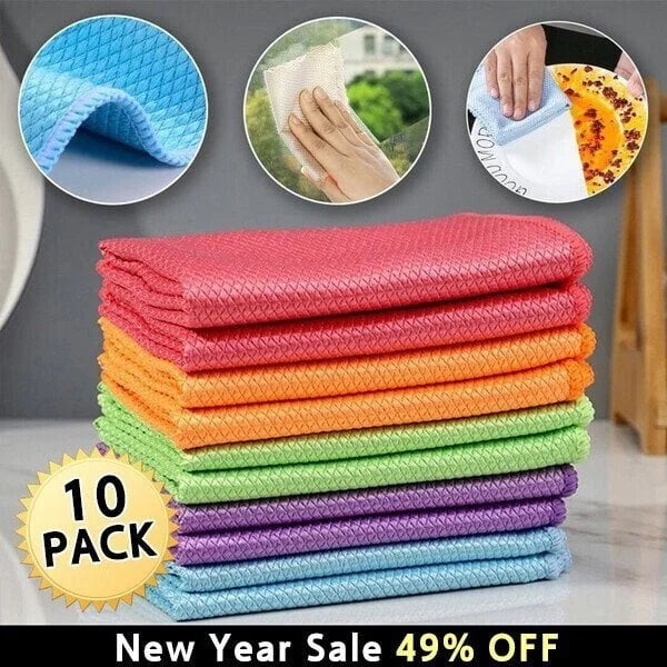 🔥🔥🔥Streak-Free Miracle Cleaning Cloths - Reusable