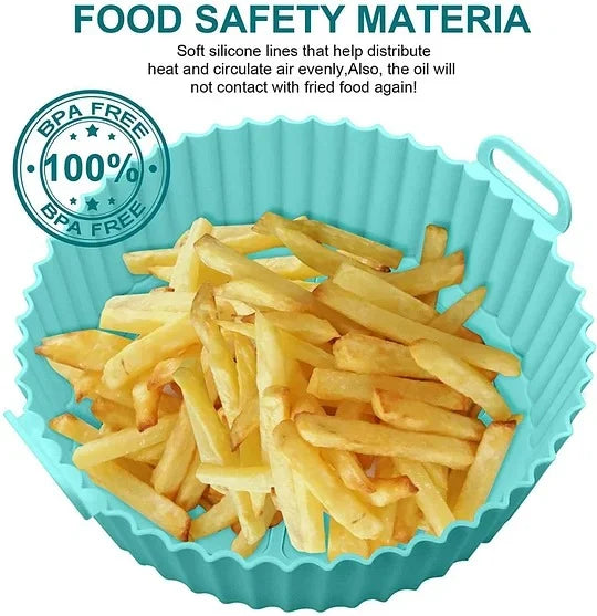 🔥 Last day 49% OFF-Air Fryer Silicone Baking Tray（Buy 2 Get 1 Free Now）