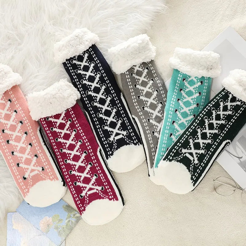 70% OFF🔥Ultra-thick Cashmere Slipper Home Socks，Fast shipping in stock!!!