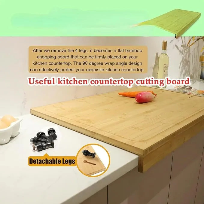 🎅Bamboo Cutting Board and Stovetop Cover