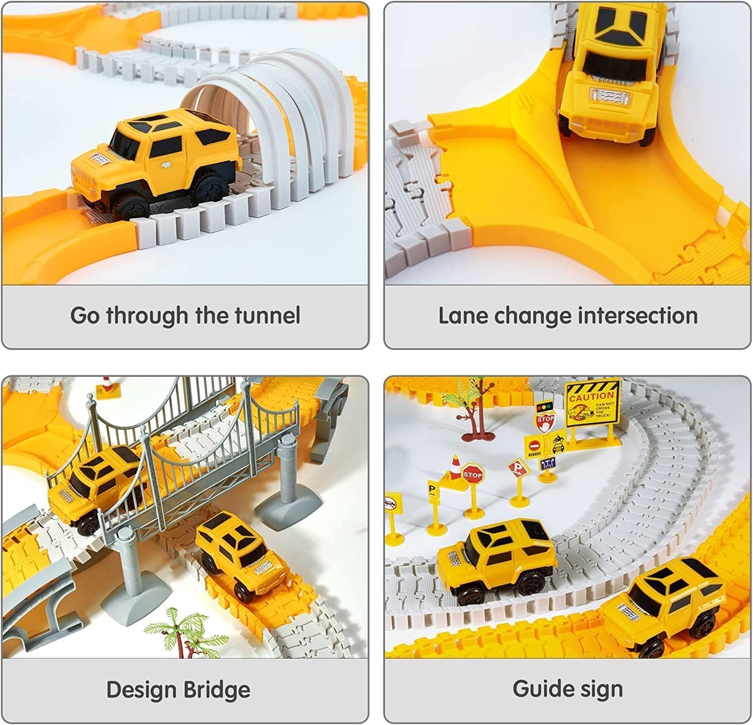 🎁Construction Racing Track Set