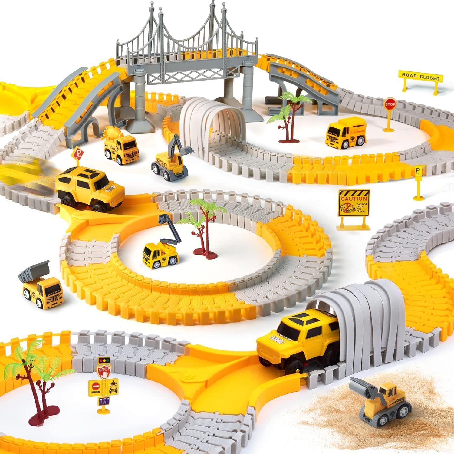 🎁Construction Racing Track Set