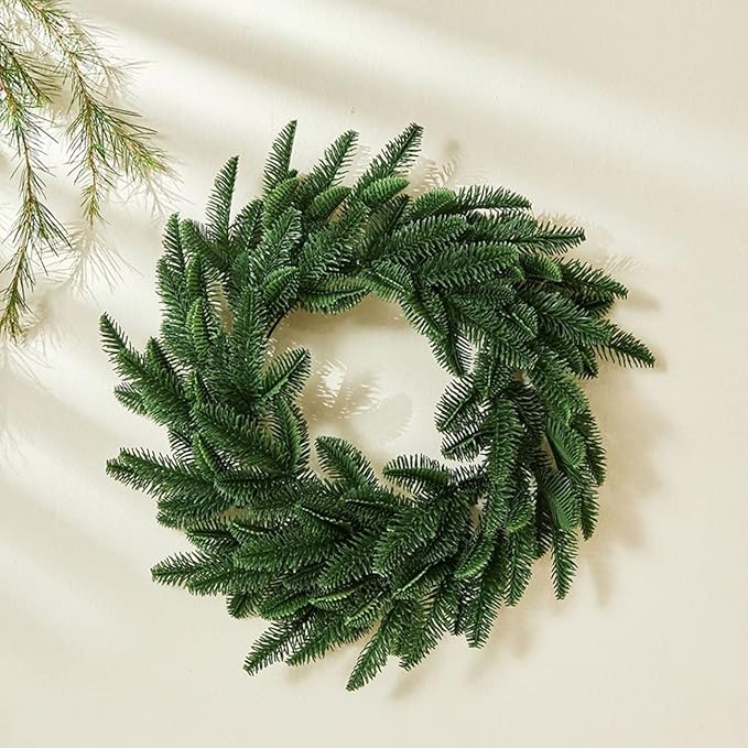 dhiuebc Christmas Wreath。Wall Decoration, Scandinavian Natural Gift, Year-end Gift, Color, Opening Celebration, Large Christmas Gift, Store,
