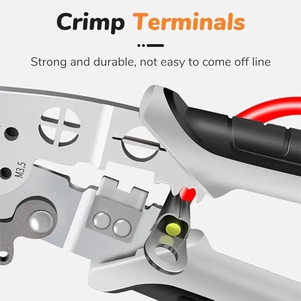 🛒2024 New Multifunctional Elbow Wire Stripping Pliers with a Spring Keychain