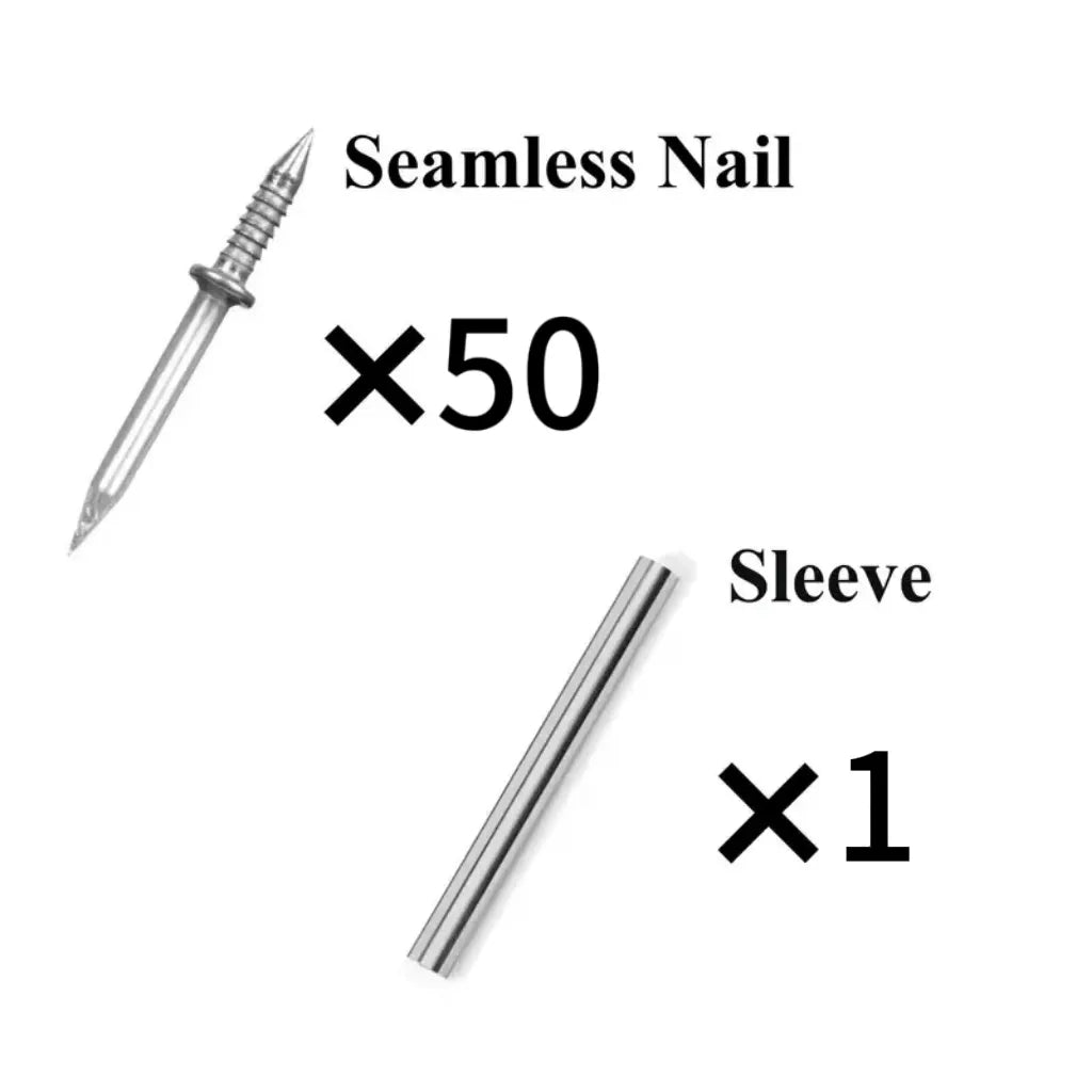 70% OFF🔥Double-Head Skirting Thread Seamless Nail
