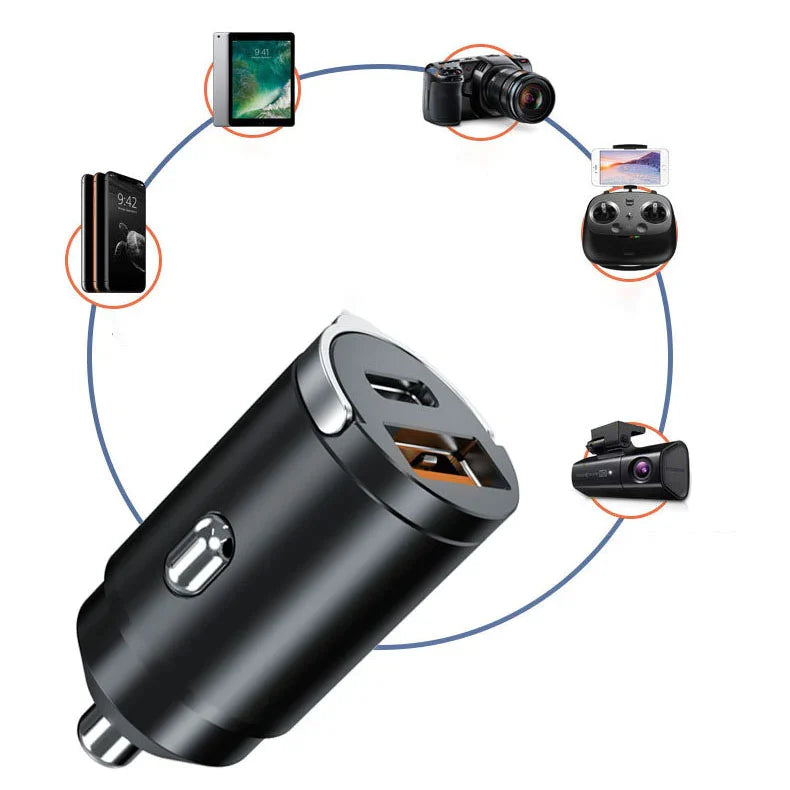 🔥LAST DAY 60% OFF🔥-Multi Compatible 100W Fast Charging Car Charger