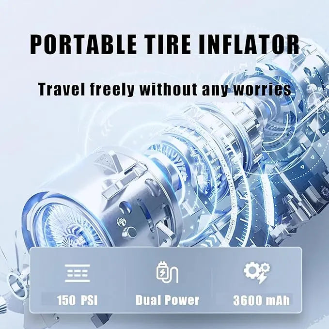 Multifunctional Portable Tire Airpump🔥Last Day 60% OFF
