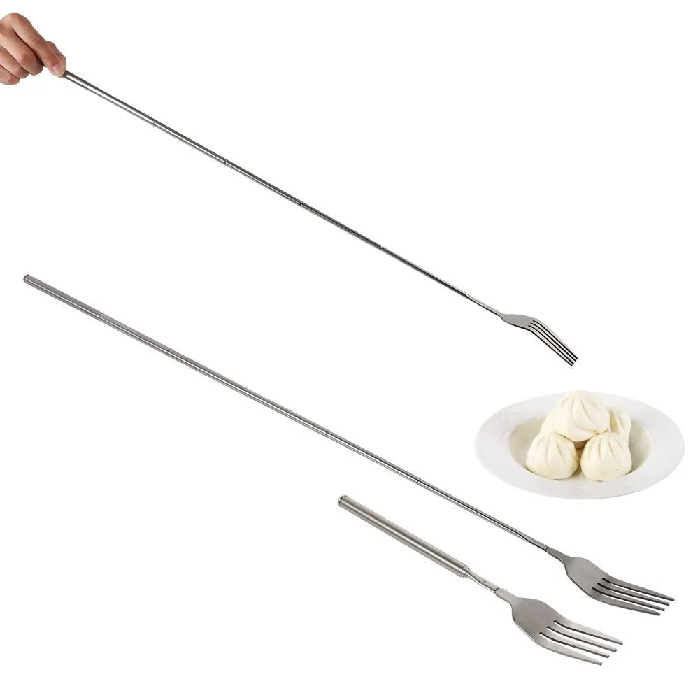 Holiday Hot Sale 70% OFF🔥Telescopic Stainless Steel Fork
