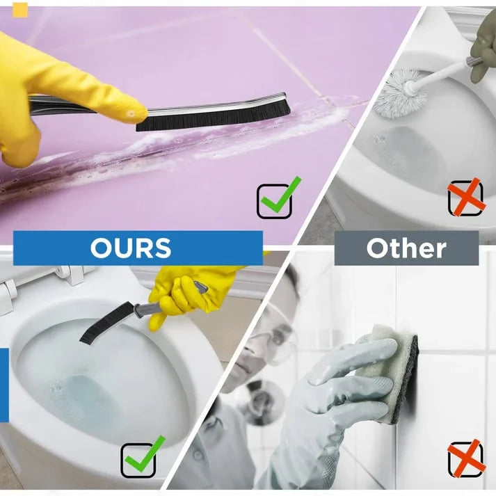 👍Hard-Bristled Crevice Cleaning Brush - BUY 2 GET 1 FREE NOW