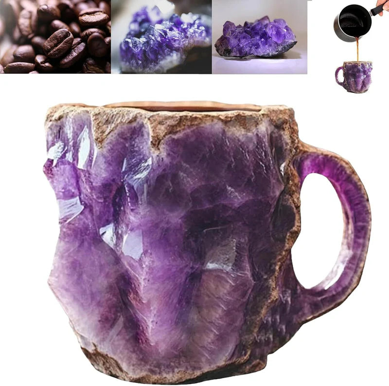 ✨🎁 Mineral Crystal Rock Coffee Mug, Last Day Discount Offer !