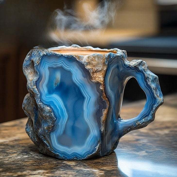 🎁 Mineral Crystal Rock Coffee Mug, Last Day Discount Offer!