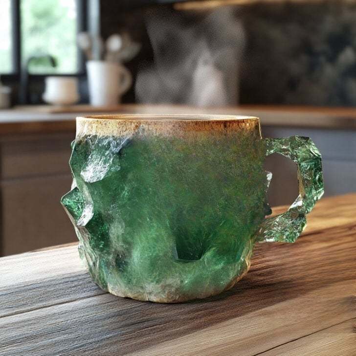🎁 Mineral Crystal Rock Coffee Mug, Last Day Discount Offer!