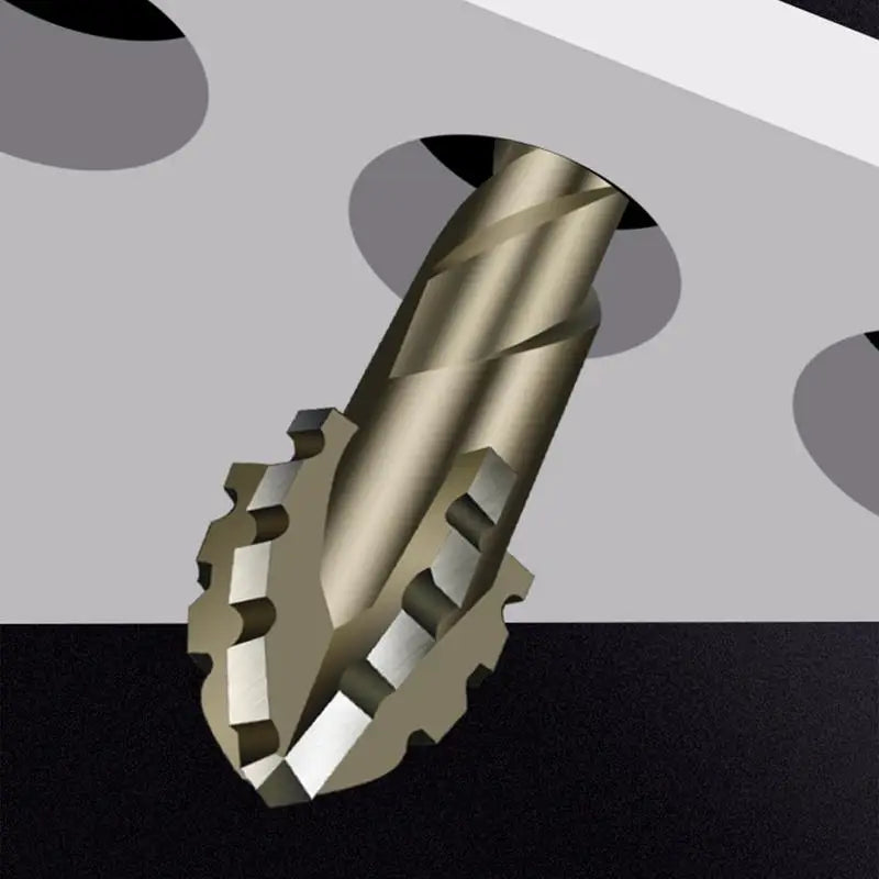 High Hardness Four-blade Serrated Drill bit