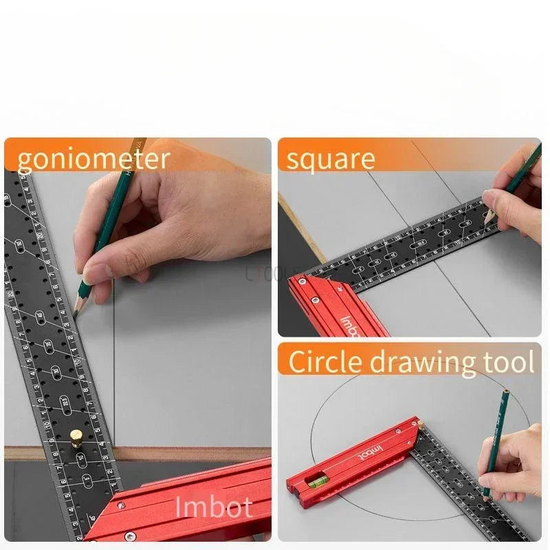 Multifunctional Circle Drawing Square Ruler BL-TL598