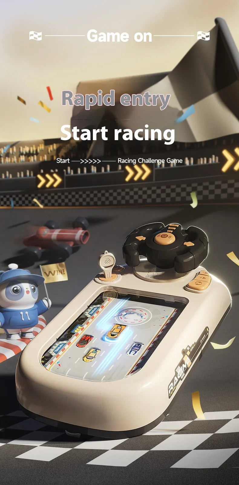 The race car baby toy - S