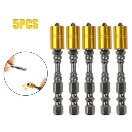 🛒5 Pcs Set Strong Magnetic Screwdriver Bits