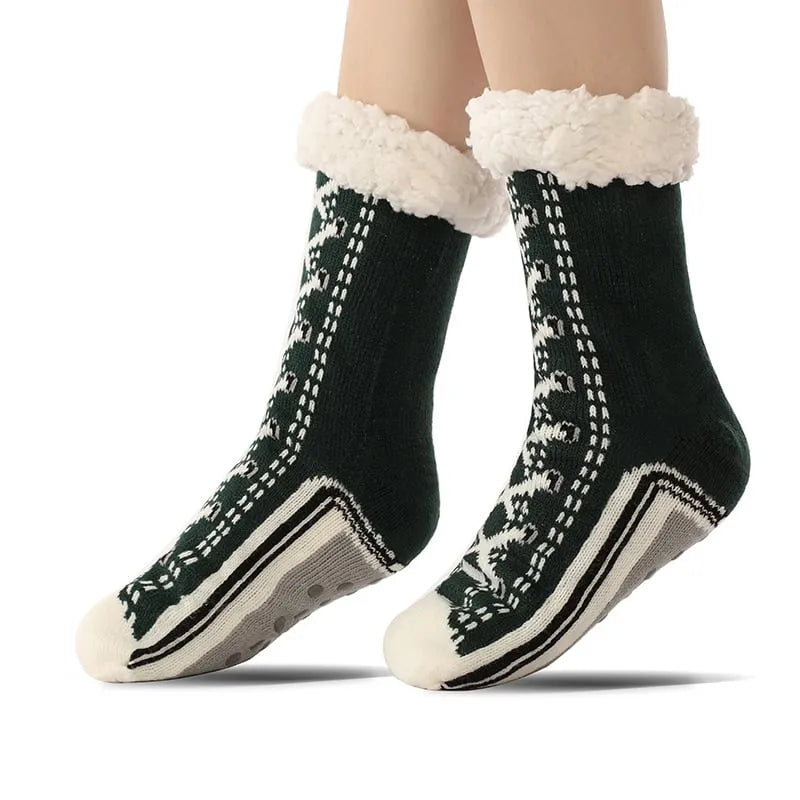 70% OFF🔥Ultra-thick Cashmere Slipper Home Socks，Fast shipping in stock!!!