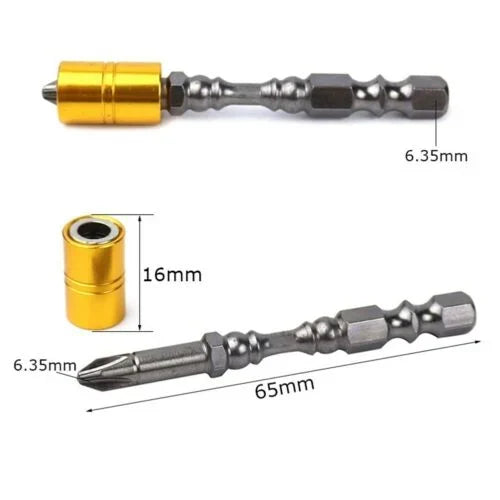 🛒5 Pcs Set Strong Magnetic Screwdriver Bits