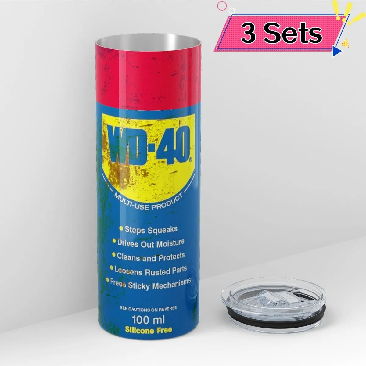 Last Day Sale 70% Off🔥WD40 Dirty Pattern Thermos Cup