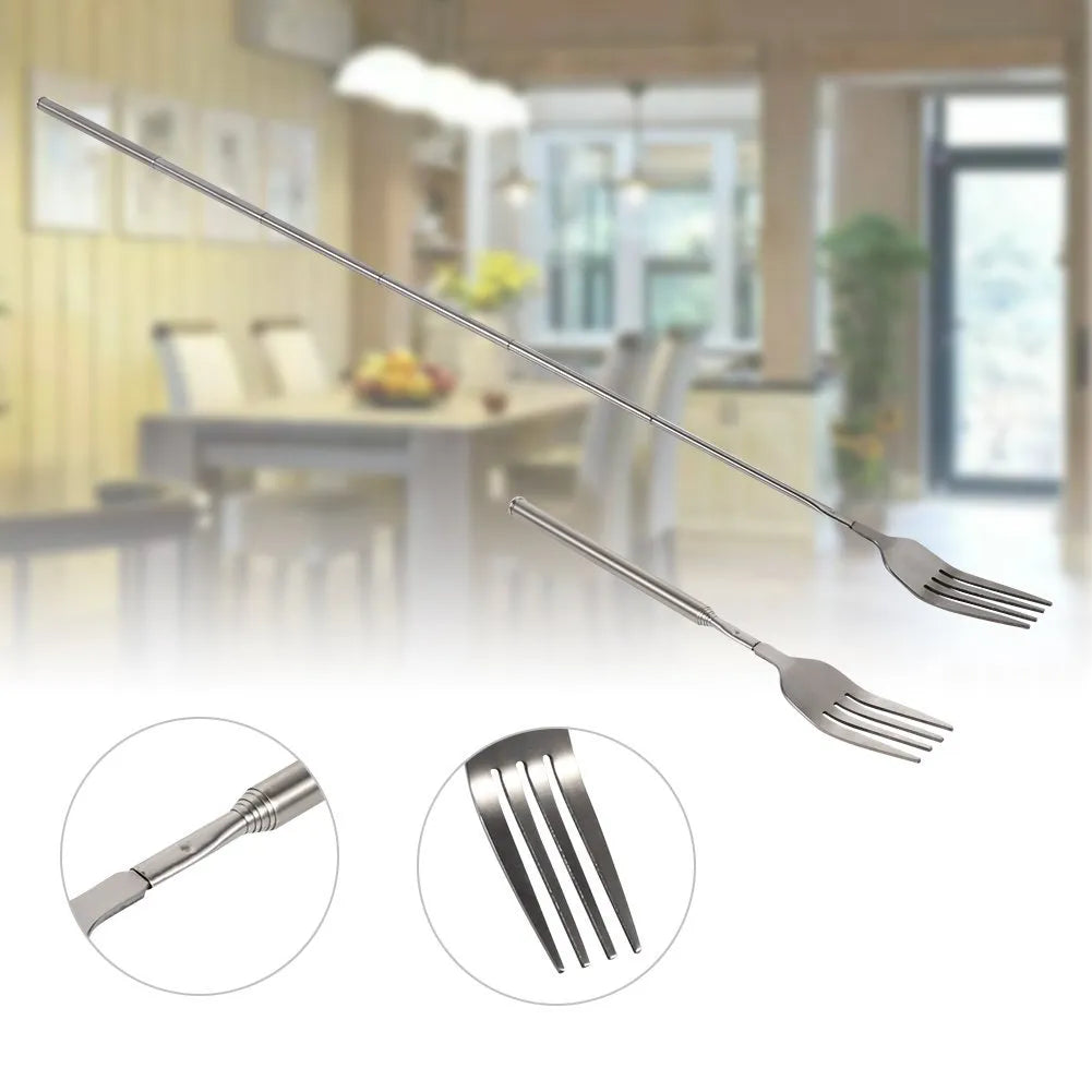 Holiday Hot Sale 70% OFF🔥Telescopic Stainless Steel Fork
