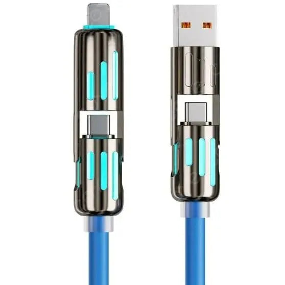 Last Day 50% OFF🔥4-in-1 USB Charging Cable mFish Fast Charging MAX 240W