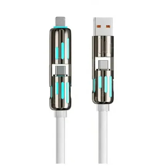 Last Day 50% OFF🔥4-in-1 USB Charging Cable mFish Fast Charging MAX 240W