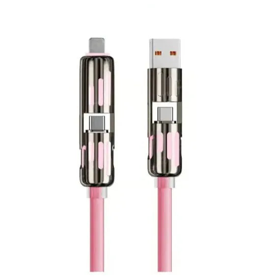 Last Day 50% OFF🔥4-in-1 USB Charging Cable mFish Fast Charging MAX 240W