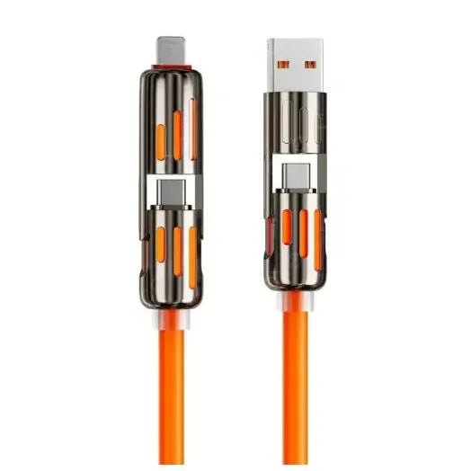 Last Day 50% OFF🔥4-in-1 USB Charging Cable mFish Fast Charging MAX 240W