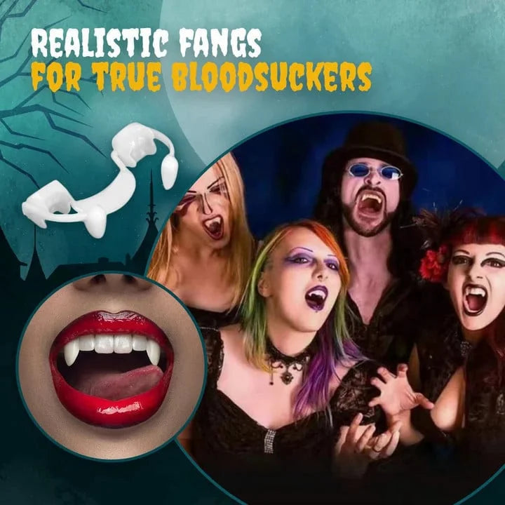 🧛‍♂️Early Halloween 51% OFF - Retractable Halloween Vampire Fangs🧛‍♂️